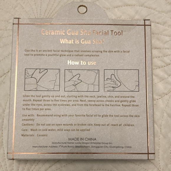 Ceramic Gua Sha Facial Tool - Picture 2 of 2